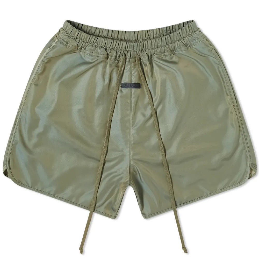 Casual Cotton Woven Shorts w/pockets