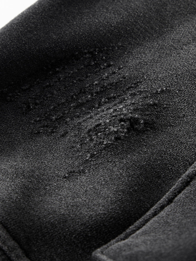 Splash-ink Brushed Old Wide Hooded Sweater