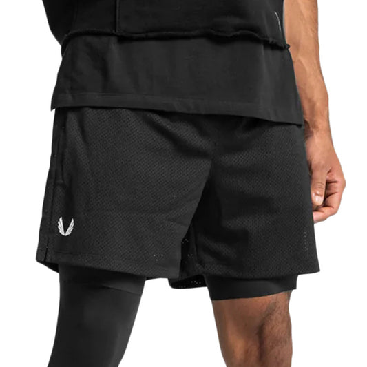 Anti Glare Lined Running Shorts