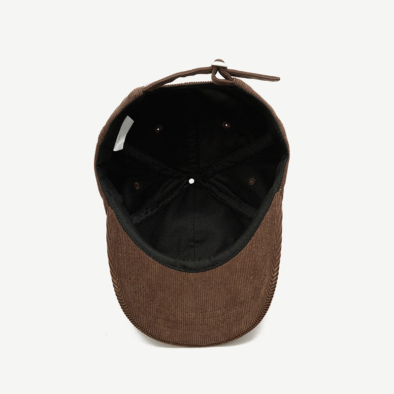 Wide Eaves Corduroy Baseball Hat