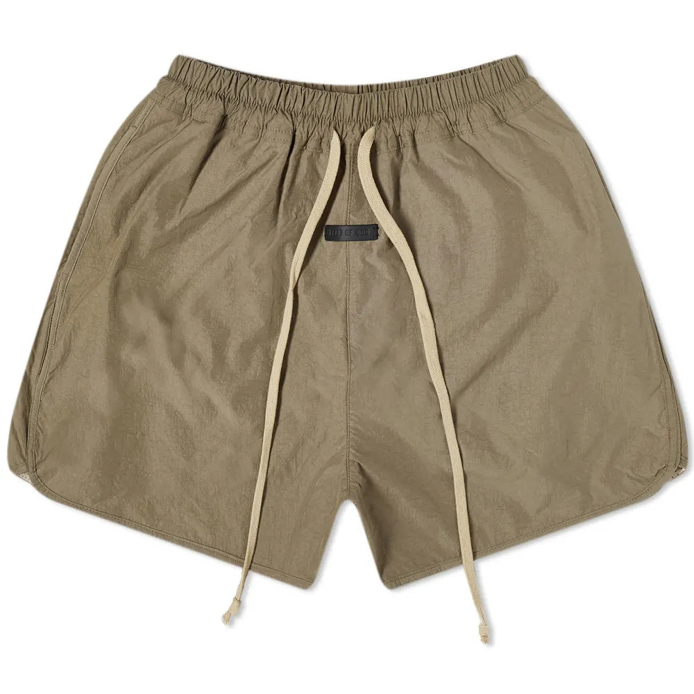 Casual Cotton Woven Shorts w/pockets