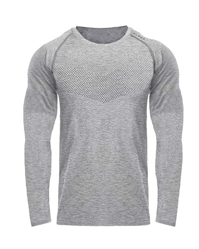 Long Sleeves Mesh Gym Shirt