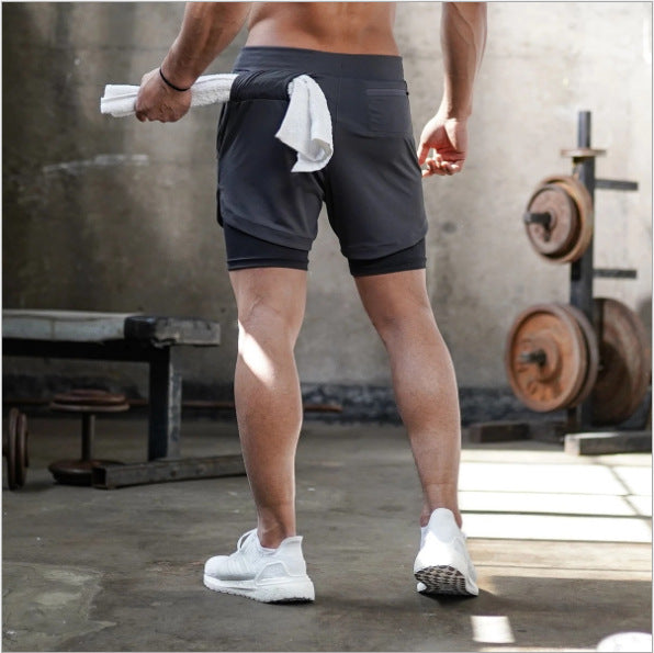 2 in 1 Lined Running Shorts