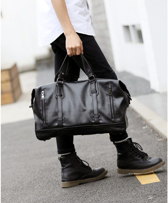 Business handbag leather - travel bag