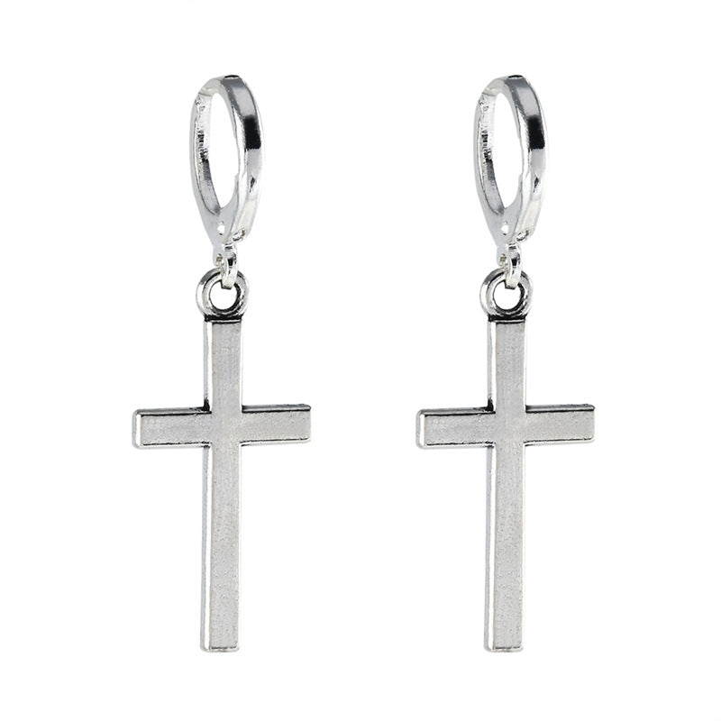 Cross Earrings All-match