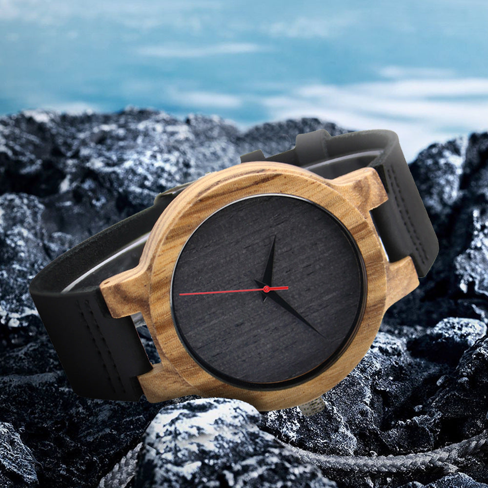 Simple Casual Wood Watch