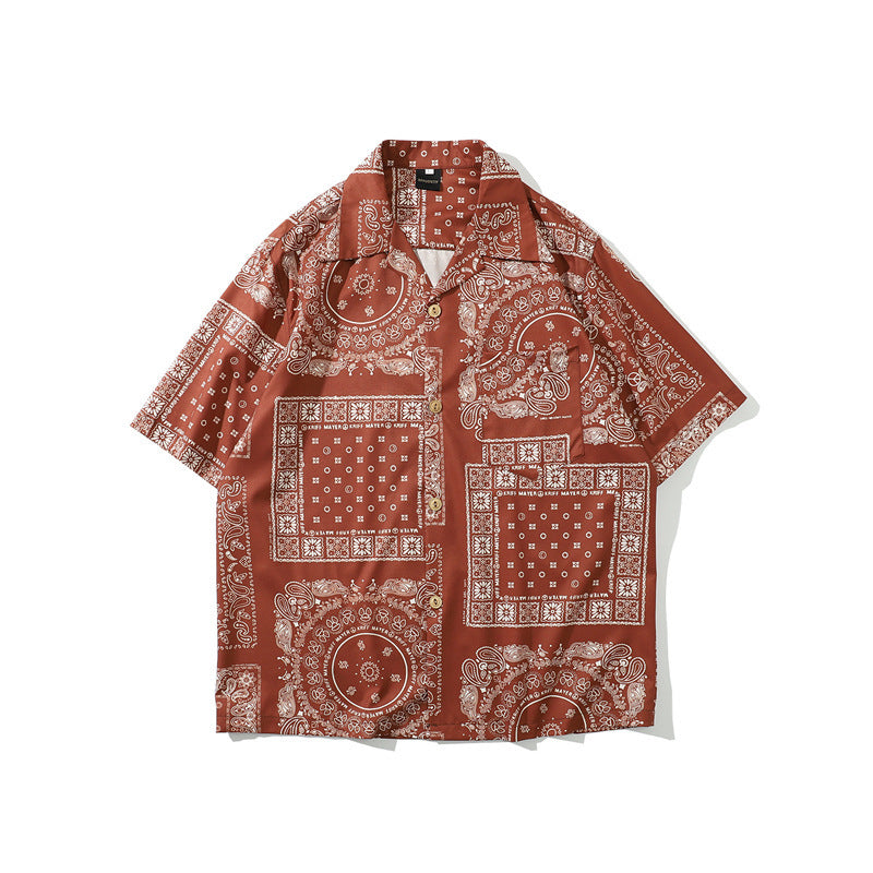 Bandana Short Sleeve Shirt