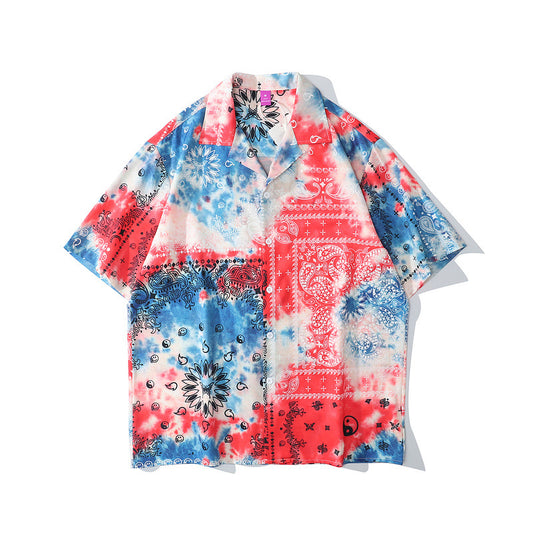 Pattern Short-sleeved Shirt