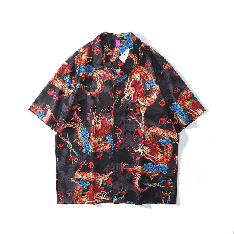 Pattern Short-sleeved Shirt