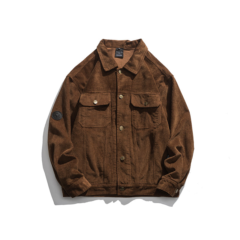 Retro Texture Corduroy Jacket