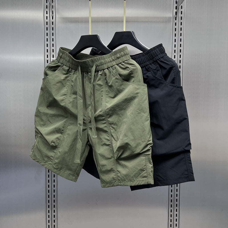 Workwear With Pocket Shorts Quick-dry Casual Shorts