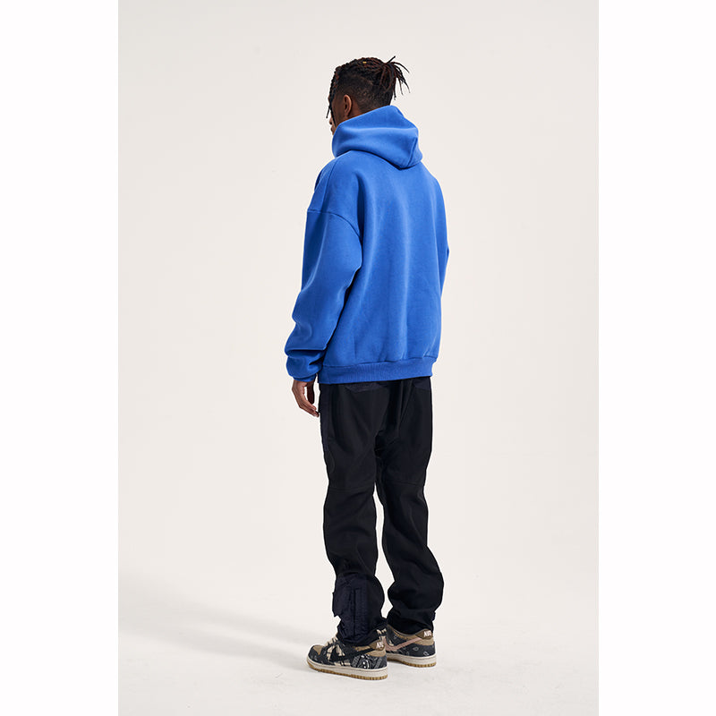 Wind Drawstring Contrast Pocket Function - Pants