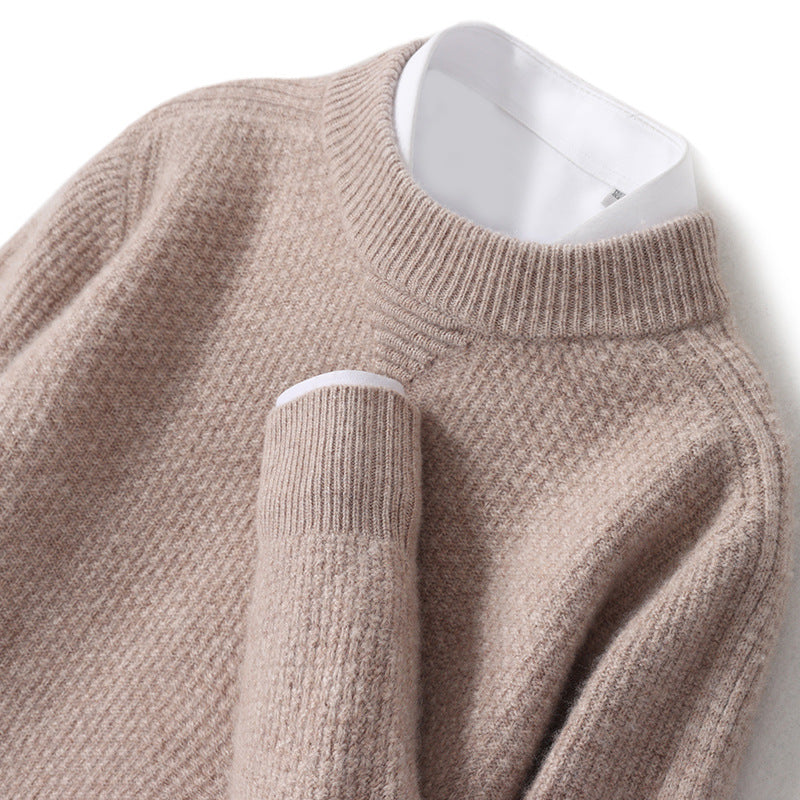 Winter Rhombus Cashmere Sweater