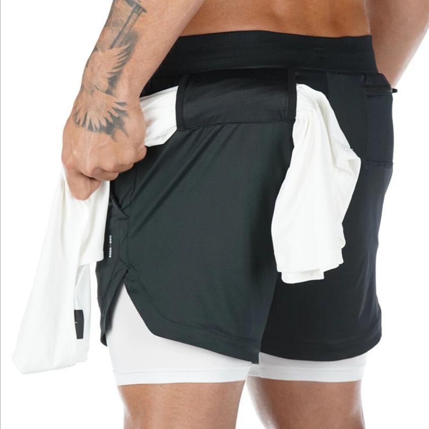 2 in 1 Lined Running Shorts