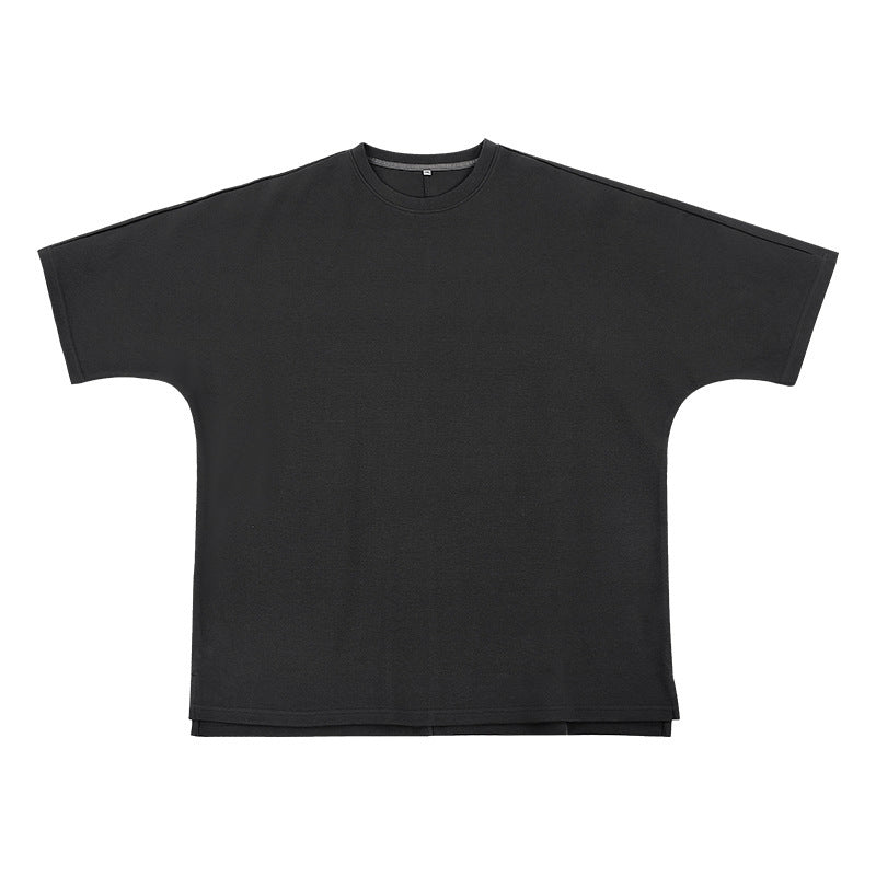 Air Cotton Oversize Loose T-shirt With Sleeves