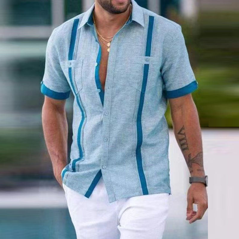 Casual Loose Short Sleeve Shirt