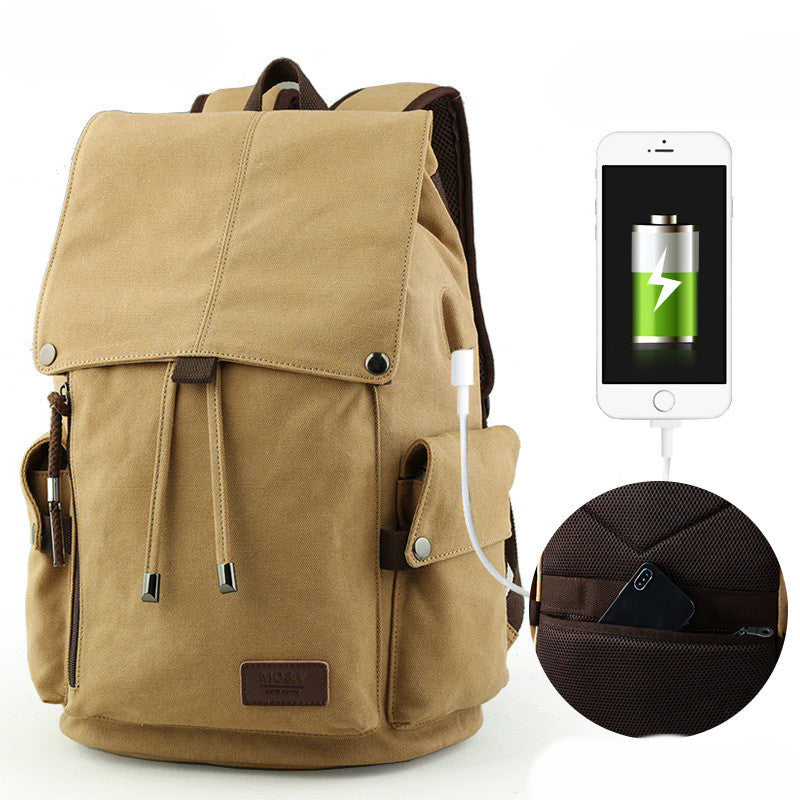 Canvas Backpack - Travel