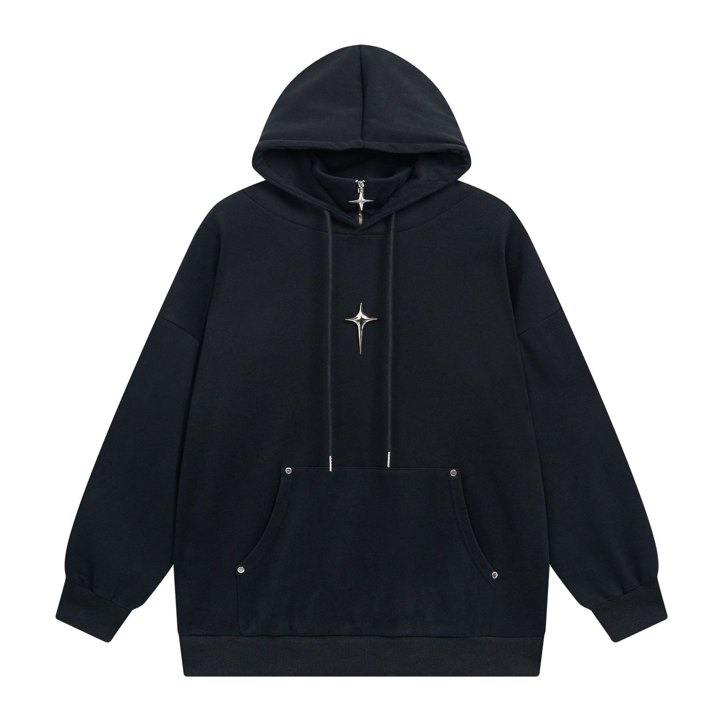 Four Eight-pointed Stars Hooded