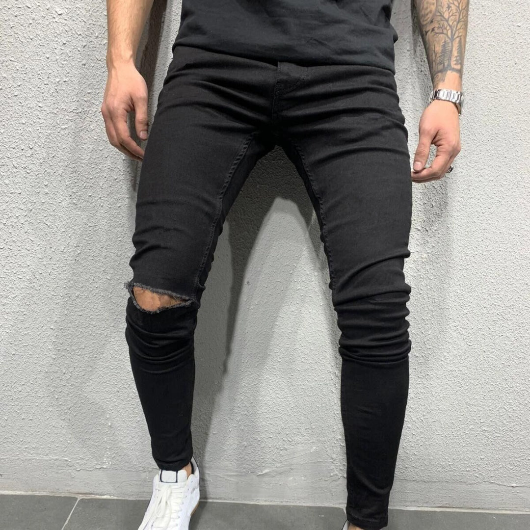 Stretch Skinny Jeans Cut