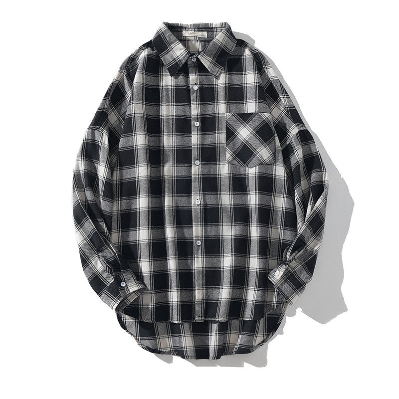 Lapel Long Sleeve Shirt