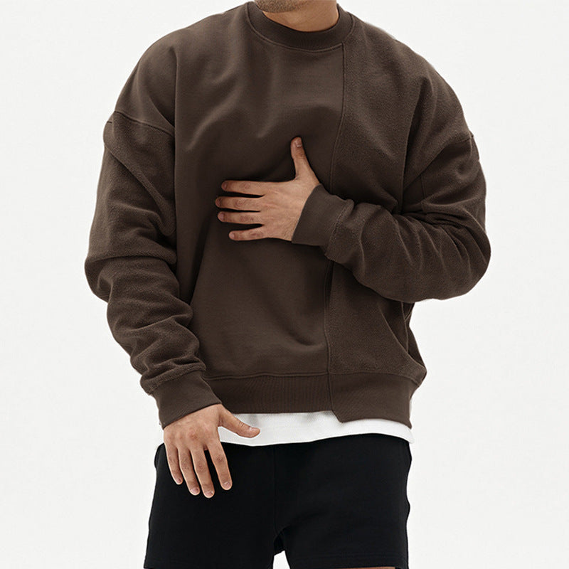 Loose Pullover Round Neck Sweater