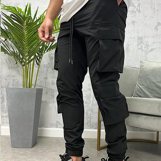 Stretch Breathable Ankle Banded Slacks - Pants