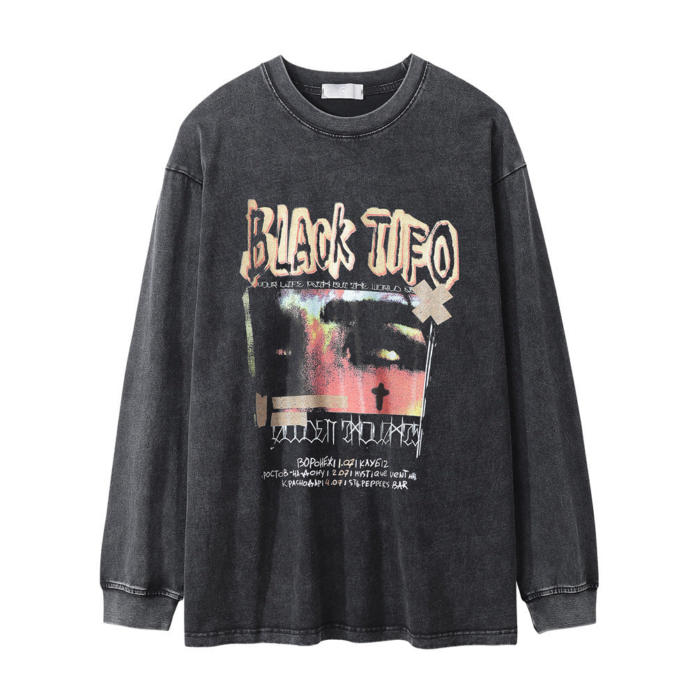 Printed Long-sleeved T-shirt