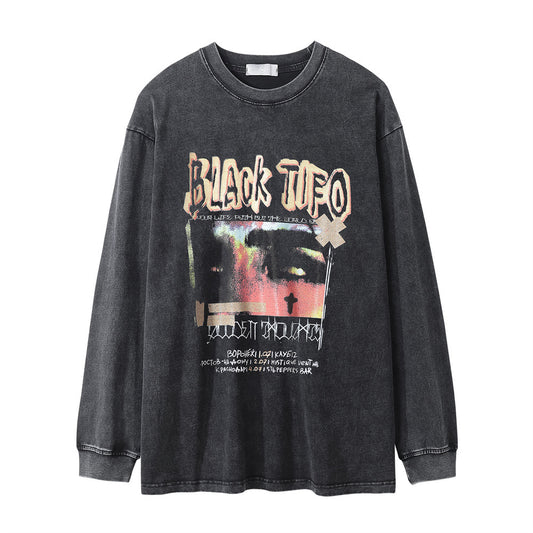 Printed Long-sleeved T-shirt