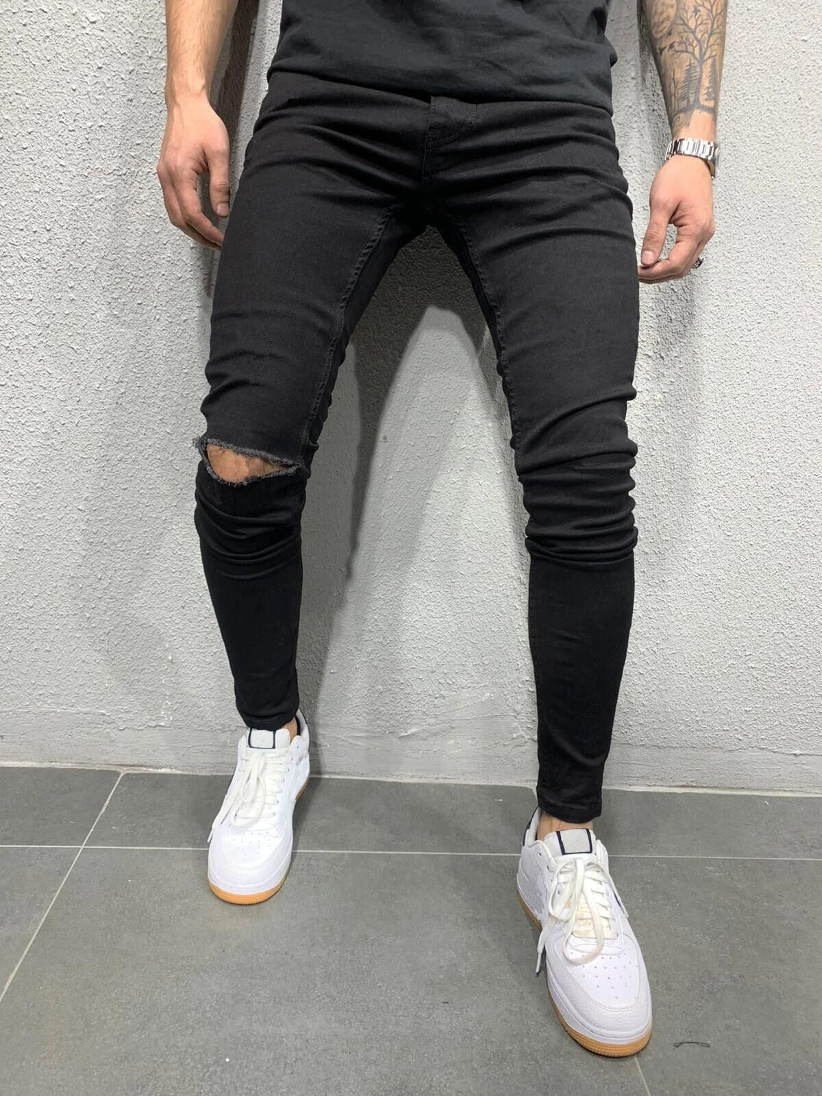 Stretch Skinny Jeans Cut