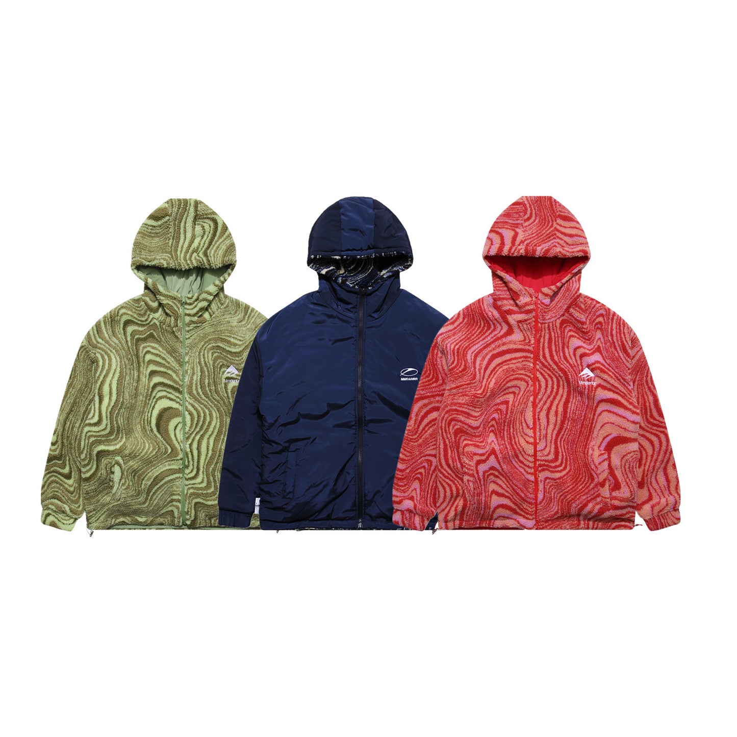 Reversible Lambswool Quilted Padded Jacket