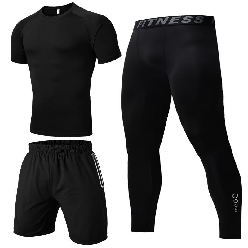 Compression three-piece Sports