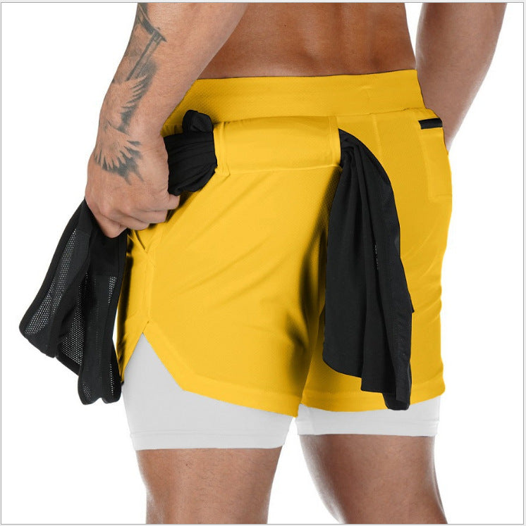 2 in 1 Lined Running Shorts