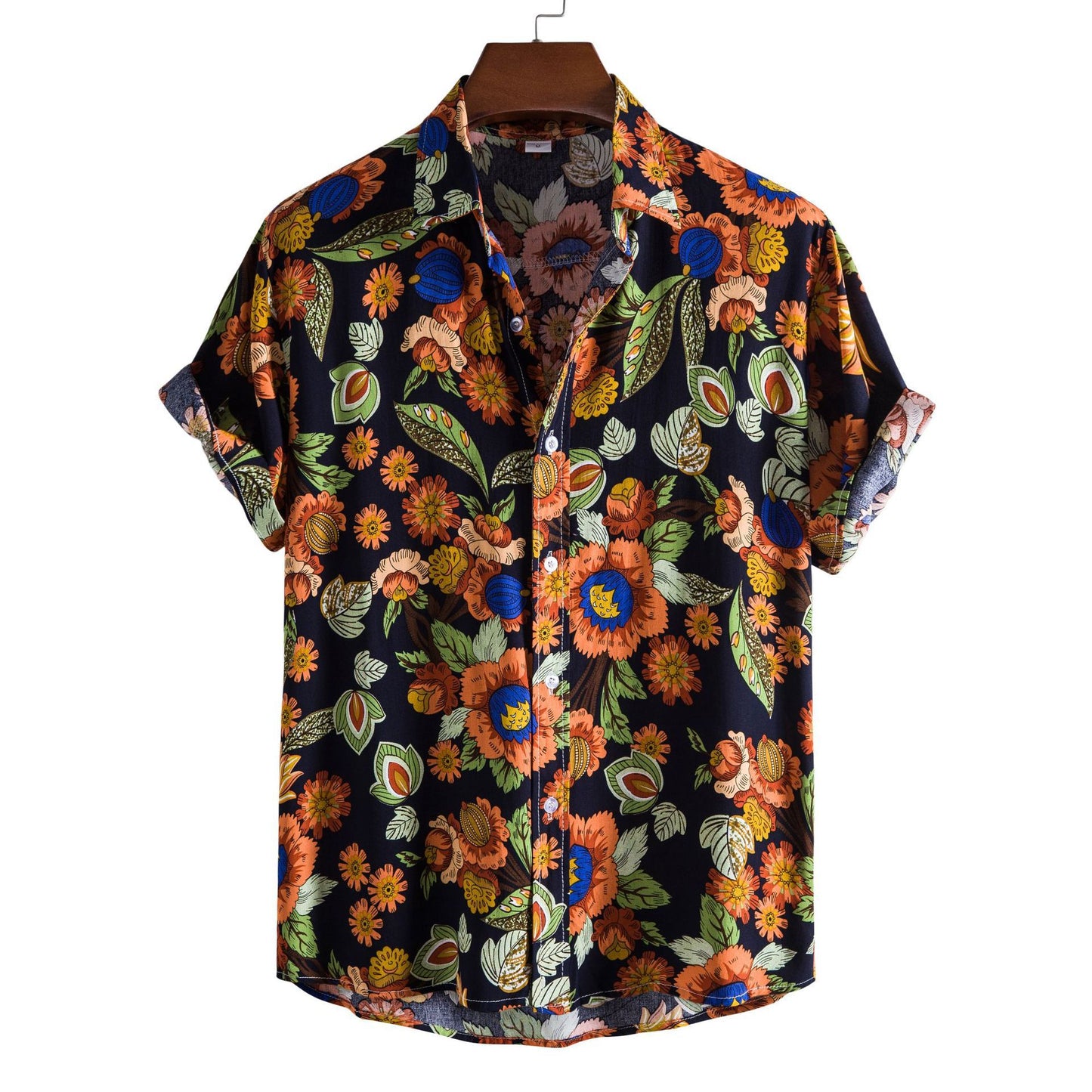 Floral Short-sleeved Shirt