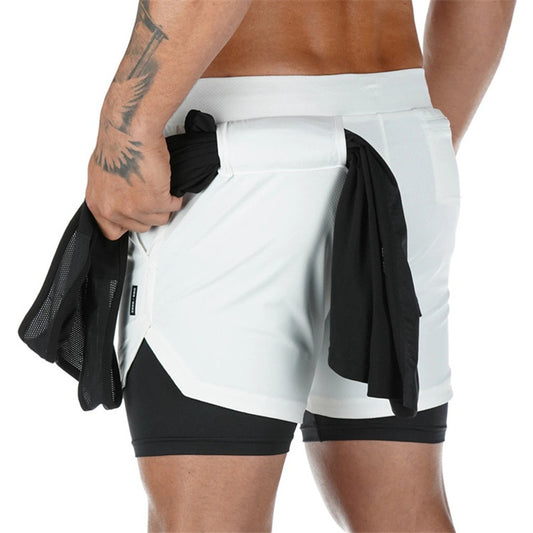 2 in 1 Lined Running Shorts