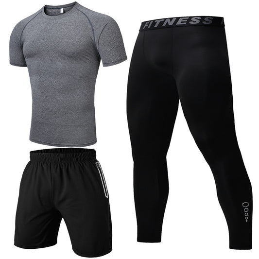 Compression three-piece Sports