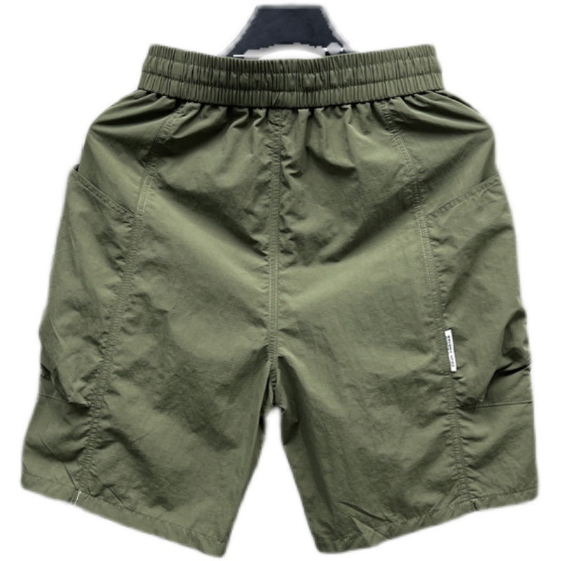 Workwear With Pocket Shorts Quick-dry Casual Shorts