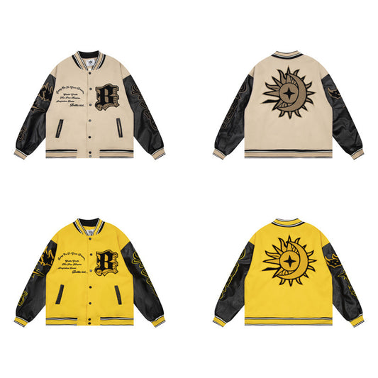 Letterman Fire Element Yellow - Jacket