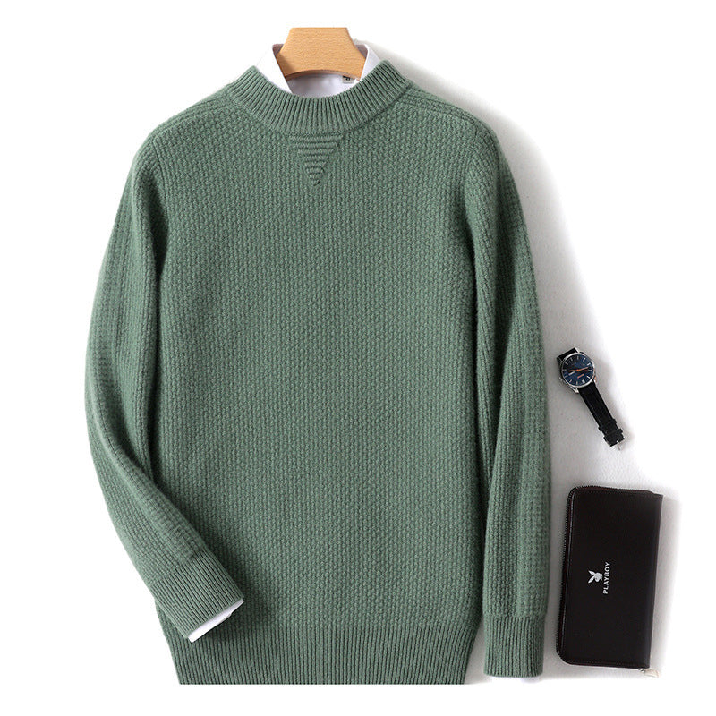 Winter Rhombus Cashmere Sweater