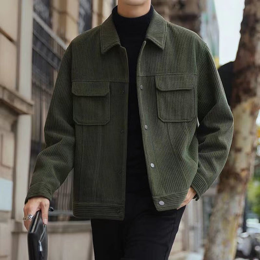 Corduroy Casual Coat