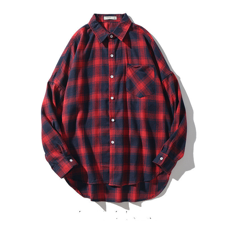 Lapel Long Sleeve Shirt