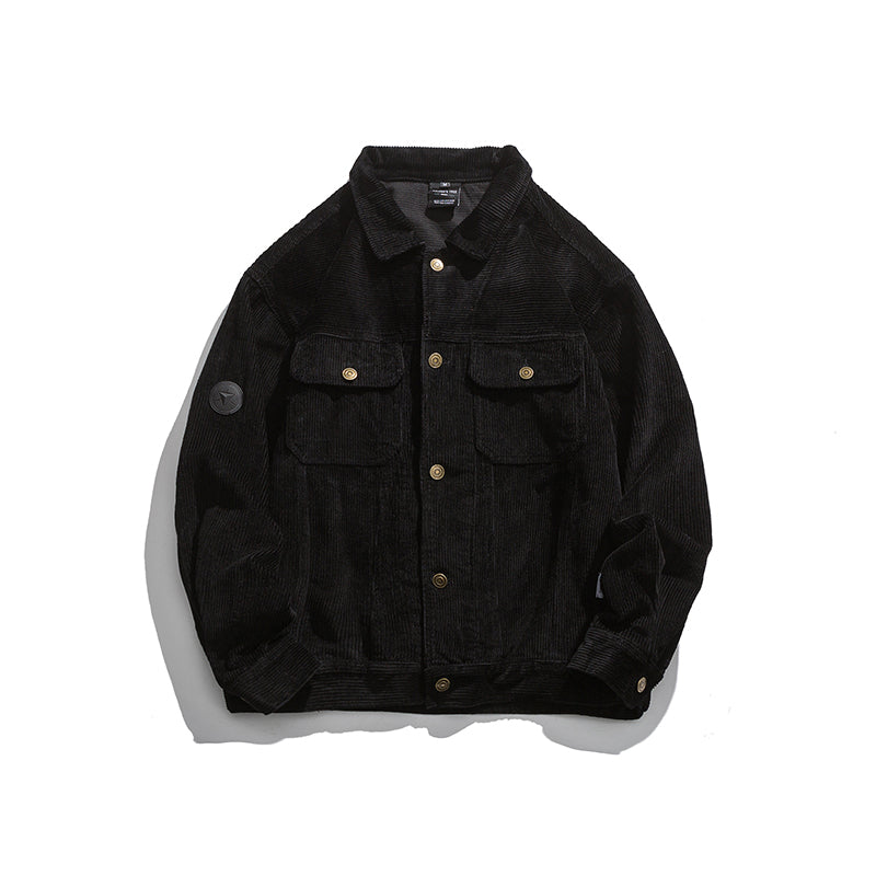 Retro Texture Corduroy Jacket