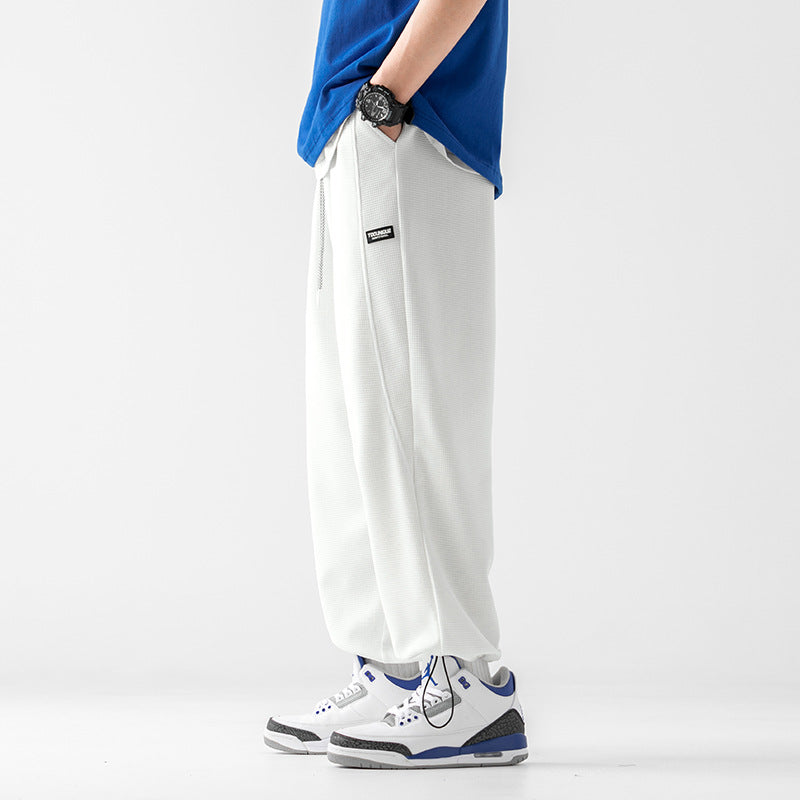 Loose Straight Drawstring Lounge Pants