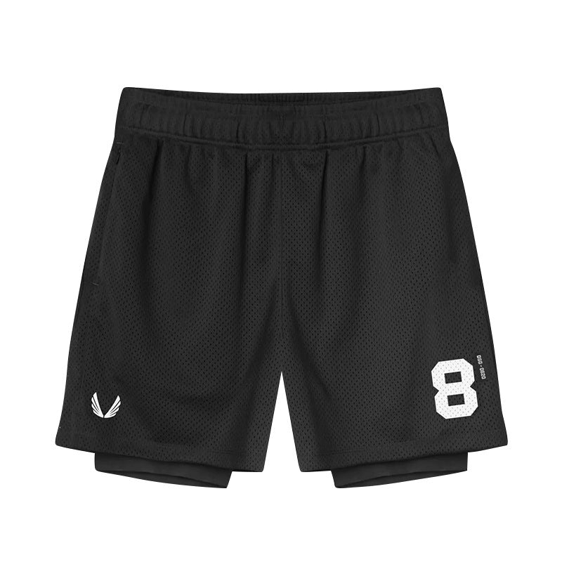 Anti Glare Lined Running Shorts