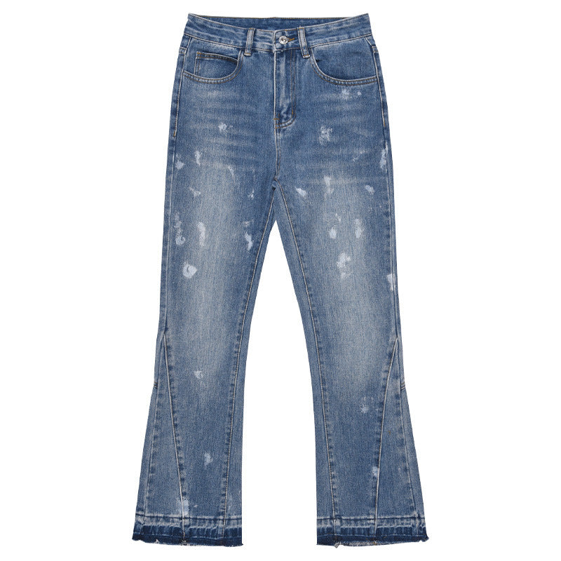 Street Draping Fried Street Jeans