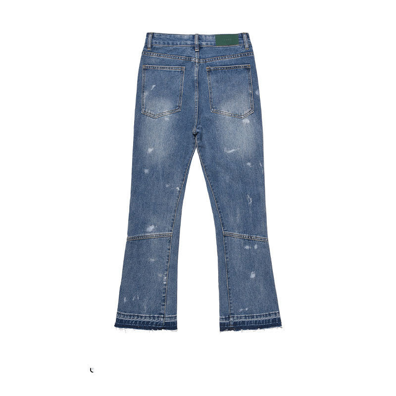 Street Draping Fried Street Jeans