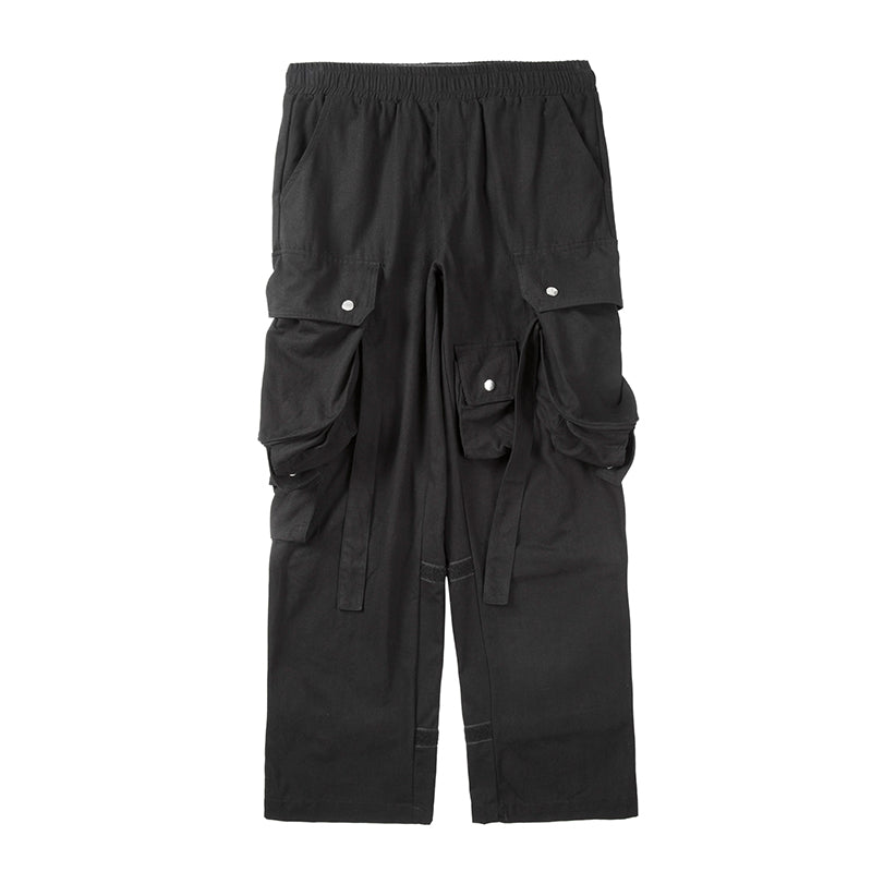 Multi-pocket Velcro Tide Brand Pants