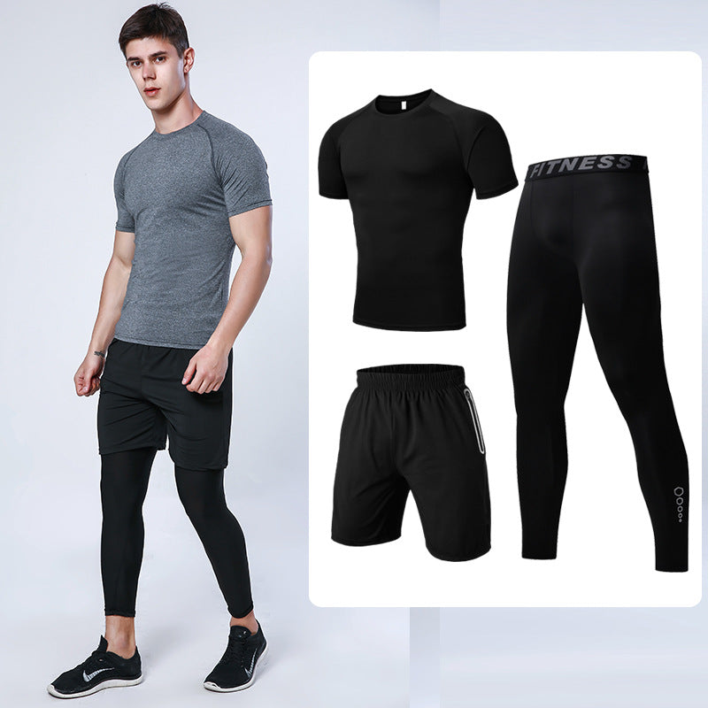 Compression three-piece Sports