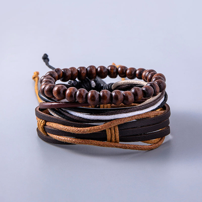 Vintage Leather Adjustable Bracelets