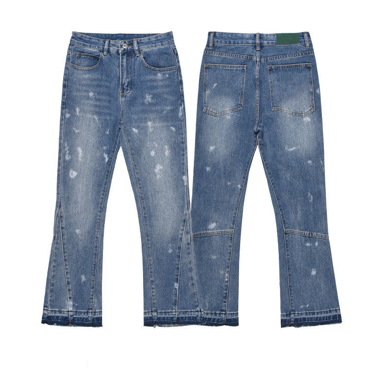 Street Draping Fried Street Jeans