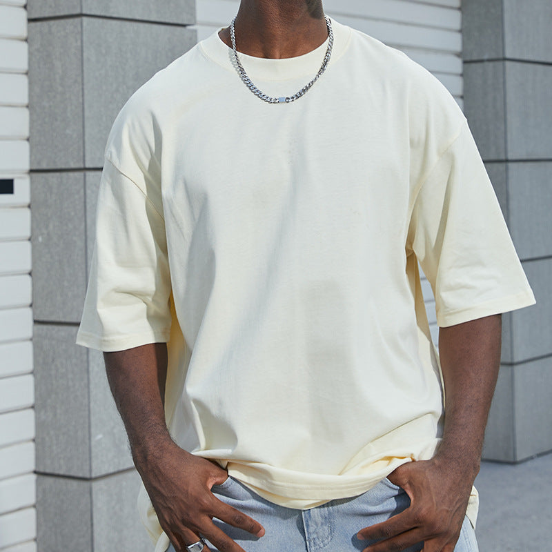 Cotton White Short Sleeve T-Shirt